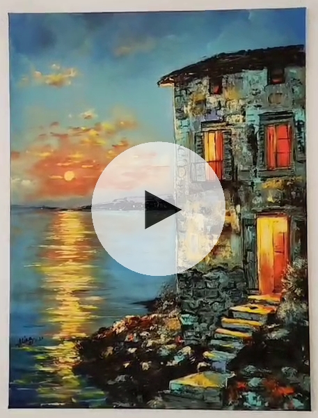 ArteDiAlina.com painting: Requiem for a past day